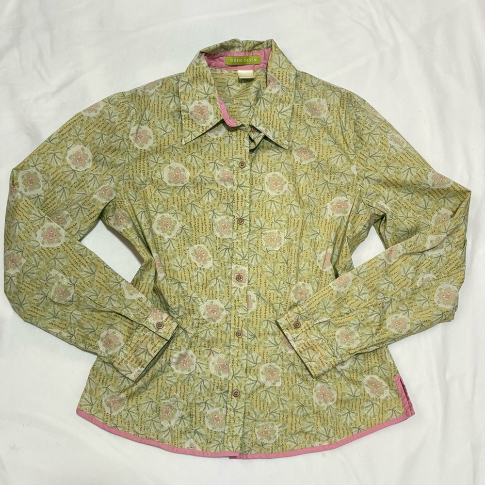 Y2K Floral Shirt